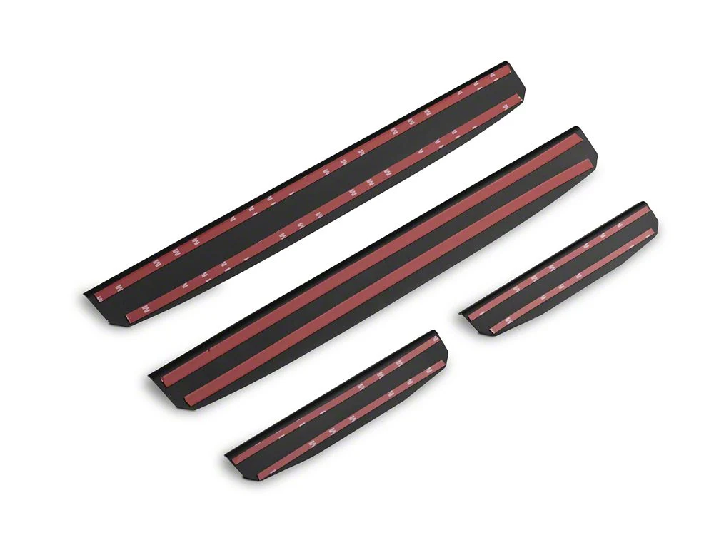 RedRock Old Glory Door Entry Guards; Black (18-25 Jeep Wrangler JL) - Image 6