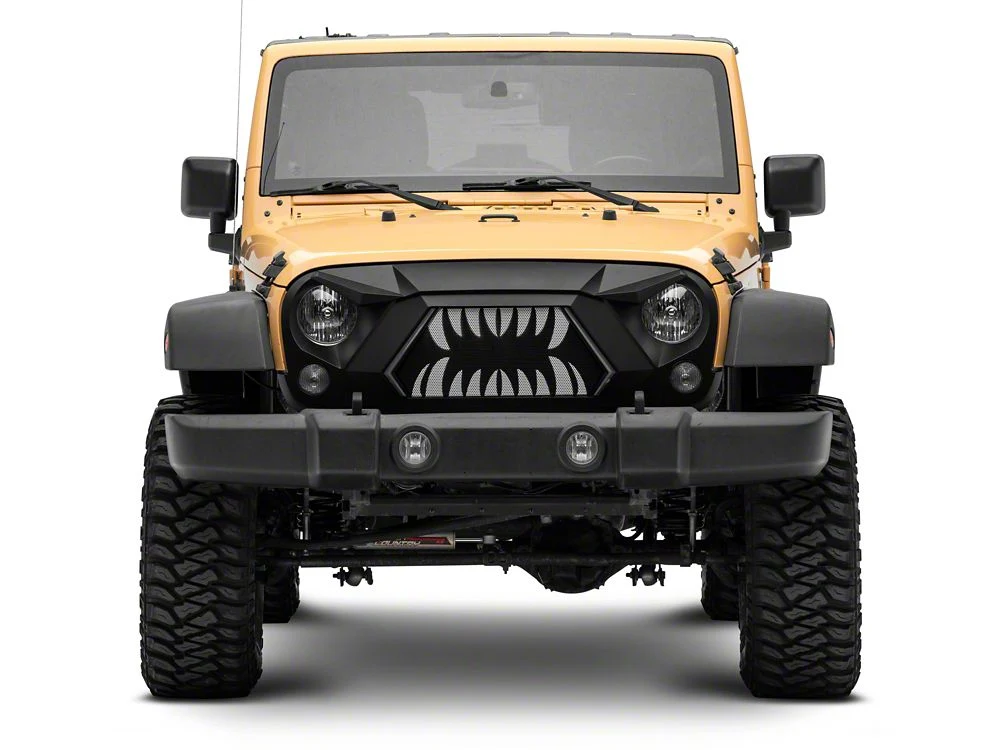 RedRock Open Wide Grille with LED DRL (07-18 Jeep Wrangler JK) - Image 11