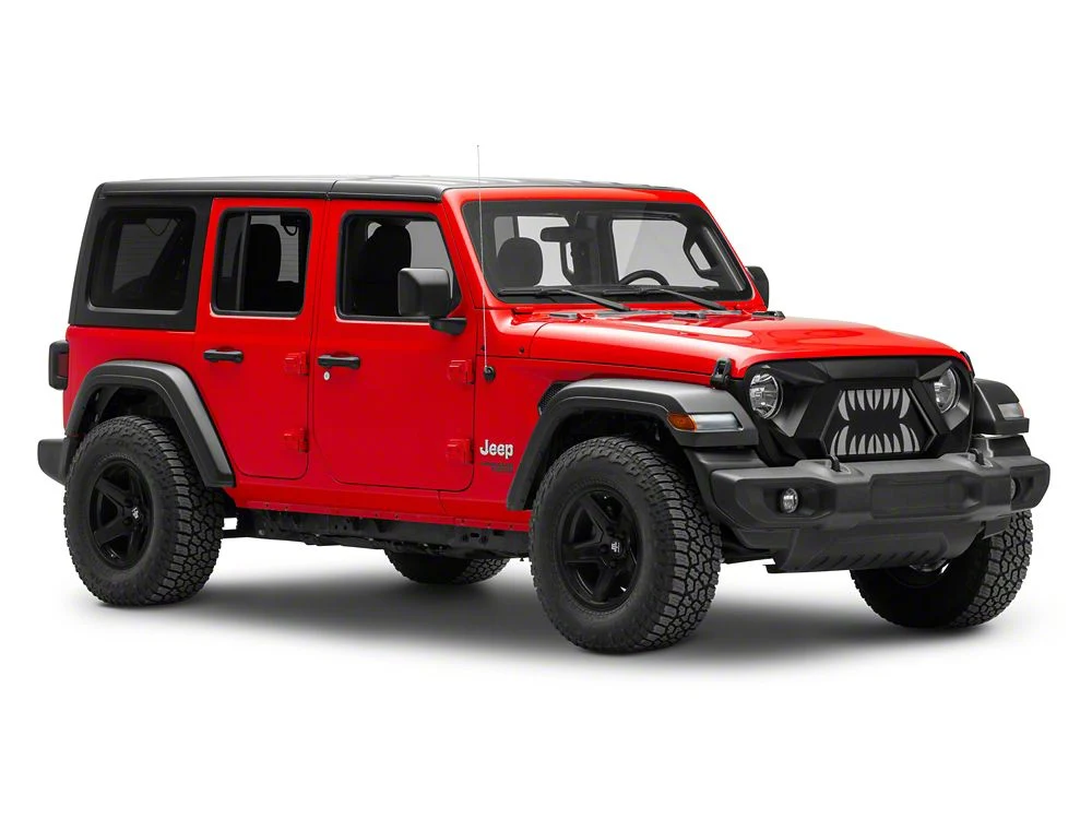 RedRock Open Wide Grille with LED DRL (18-25 Jeep Wrangler JL w/o TrailCam) - Image 12