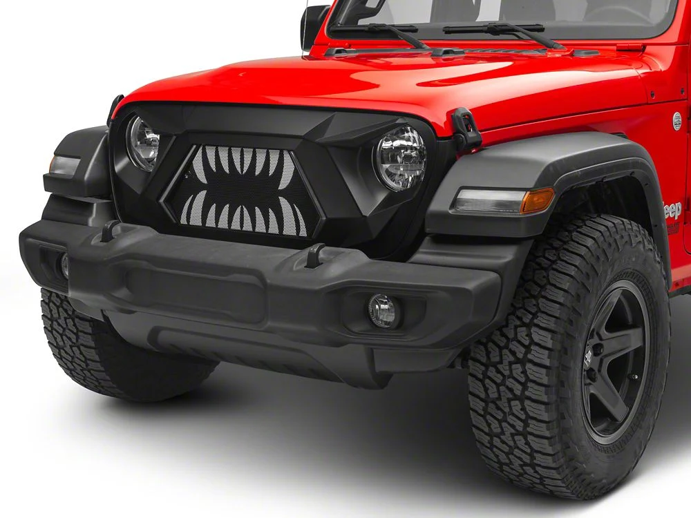 RedRock Open Wide Grille with LED DRL (18-25 Jeep Wrangler JL w/o TrailCam) - Image 7