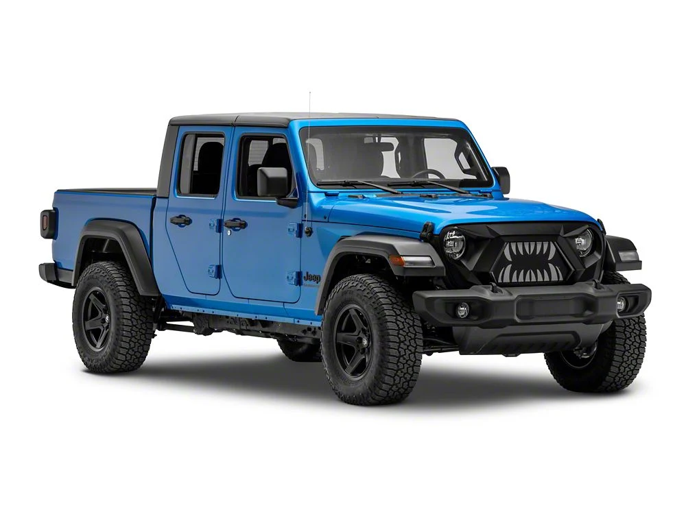 RedRock Open Wide Grille with LED DRL (20-25 Jeep Gladiator JT w/o TrailCam) - Image 12