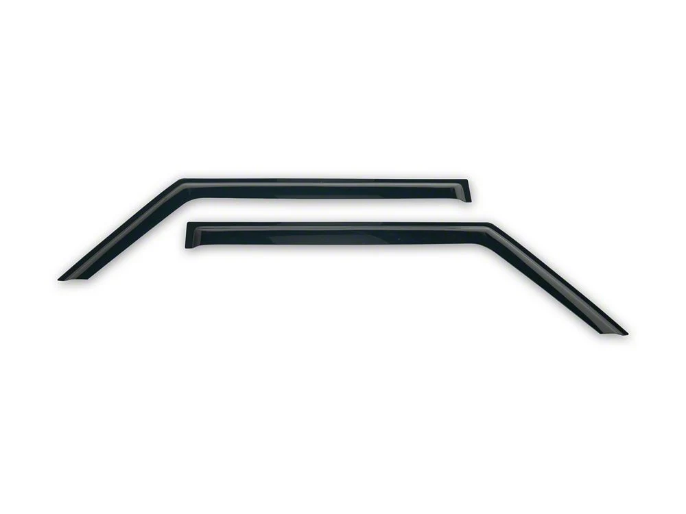 RedRock Out-Channel Window Deflectors (18-25 Jeep Wrangler JL 2-Door) - Image 2