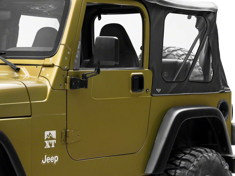 RedRock Paddle Door Handle; Driver Side; Black (76-06 Jeep CJ7, Wrangler YJ & TJ) - Image 4