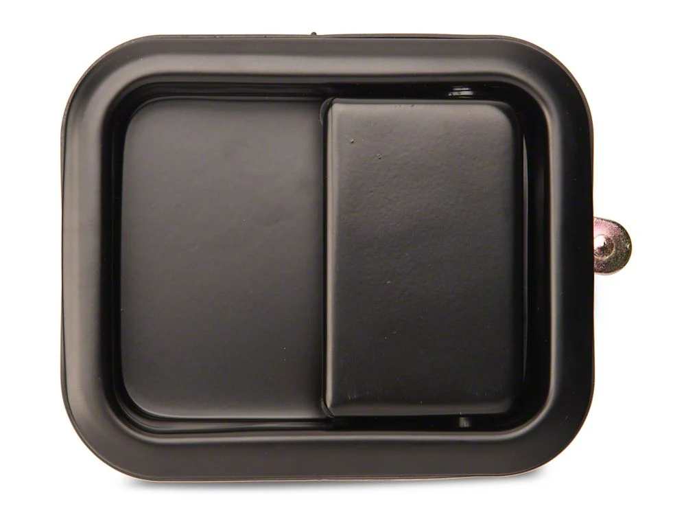 RedRock Paddle Door Handle; Driver Side; Black (76-06 Jeep CJ7, Wrangler YJ & TJ) - Image 5