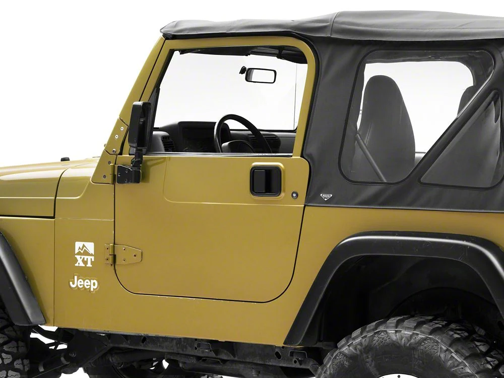 RedRock Paddle Door Handle; Driver Side; Black (76-06 Jeep CJ7, Wrangler YJ & TJ) - Image 7