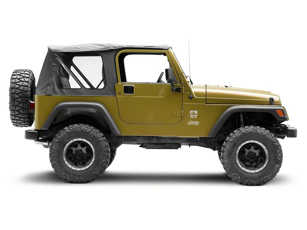 RedRock Paddle Door Handle; Passenger Side; Black (76-06 Jeep CJ7, Wrangler YJ & TJ) - Image 4