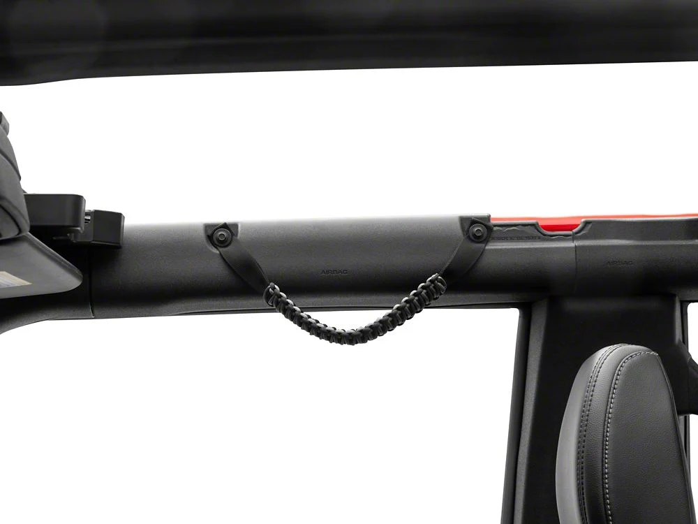 RedRock Paracord Grab Handle; Black and Gray (21-25 Bronco) - Image 6