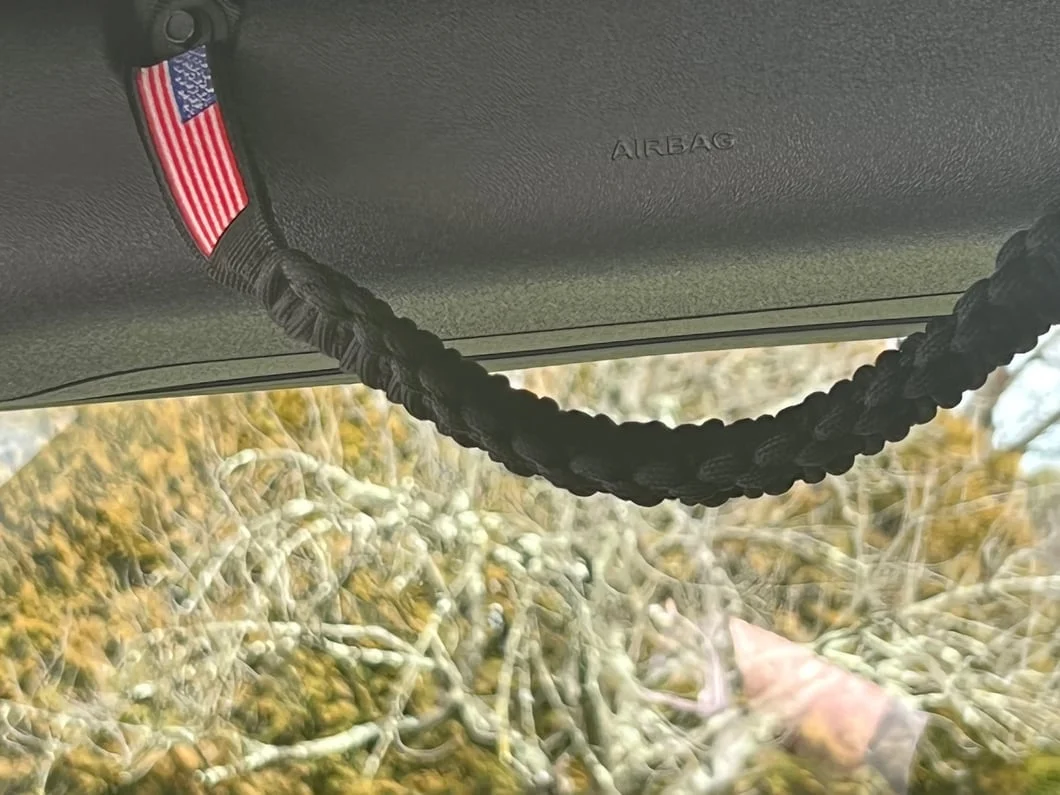 RedRock Paracord Grab Handles; Black (21-25 Bronco) - Image 10