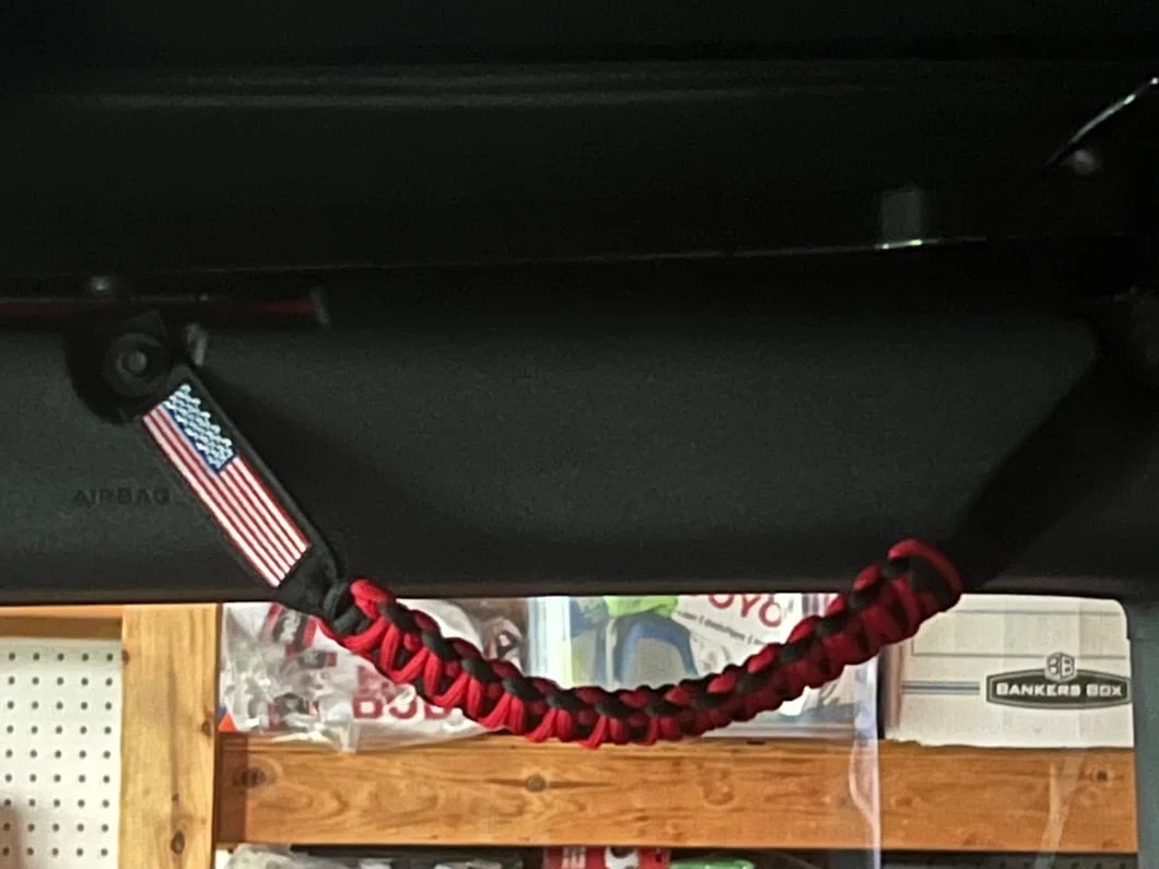 RedRock Paracord Grab Handles; Red (21-25 Bronco) - Image 10