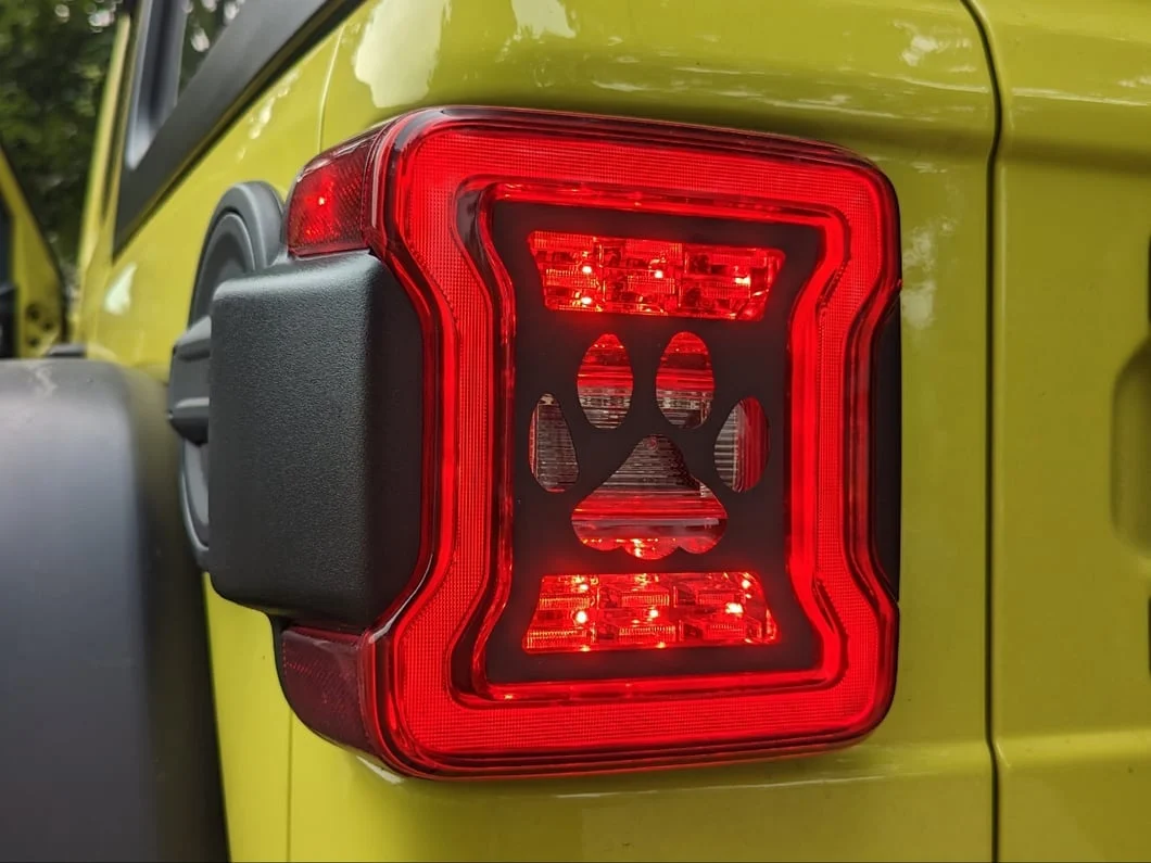 RedRock Paw Tail Light Covers (18-25 Jeep Wrangler JL w/ Factory LED Tail Lights) - Image 13