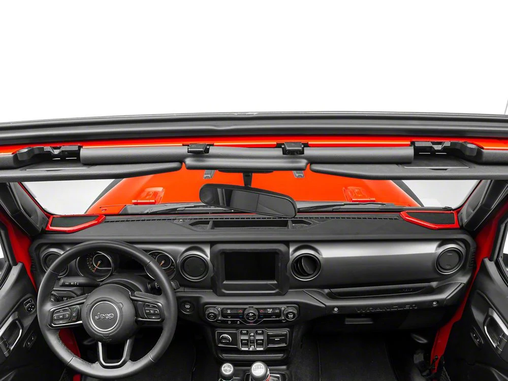 RedRock Pillar and Roof Speaker Trim; Red (18-23 Jeep Wrangler JL) - Image 9