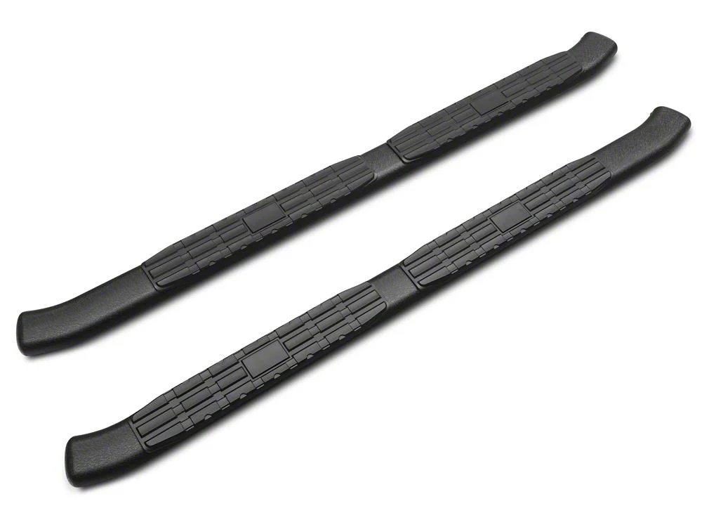 RedRock Pinnacle Oval Bent End Side Step Bars; Textured Black (18-25 Jeep Wrangler JL 4-Door) - Image 7
