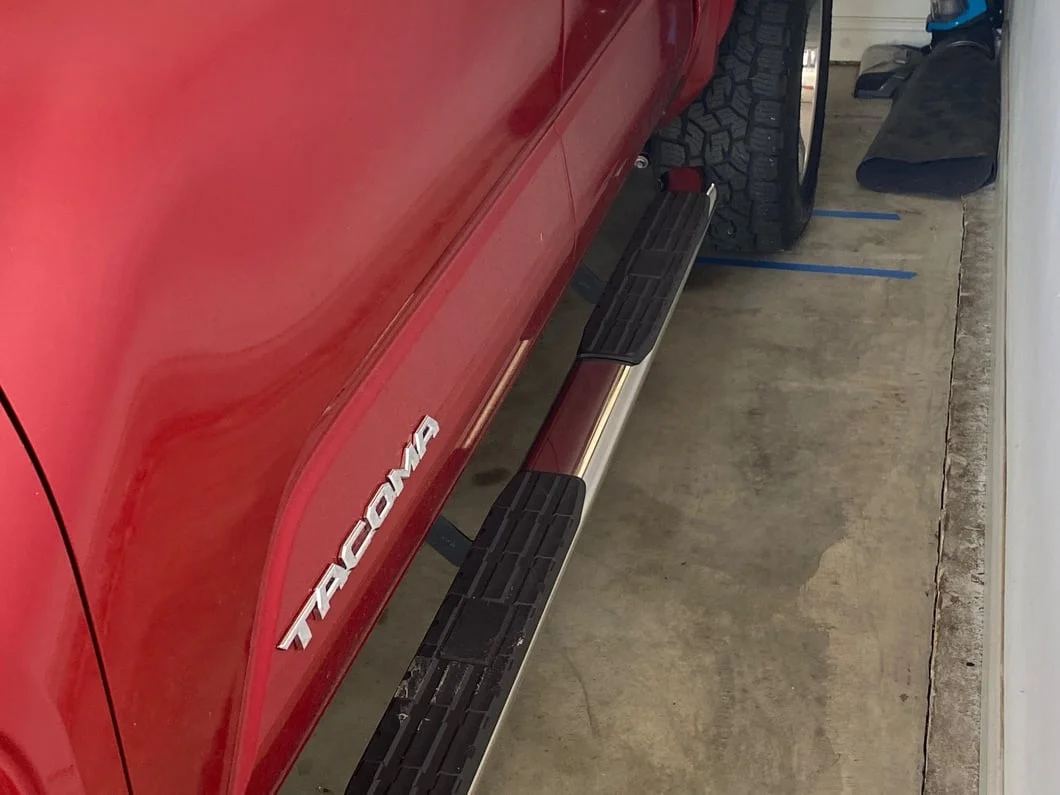RedRock PNC Side Step Bars; Stainless Steel (24-25 Tacoma Double Cab) - Image 10