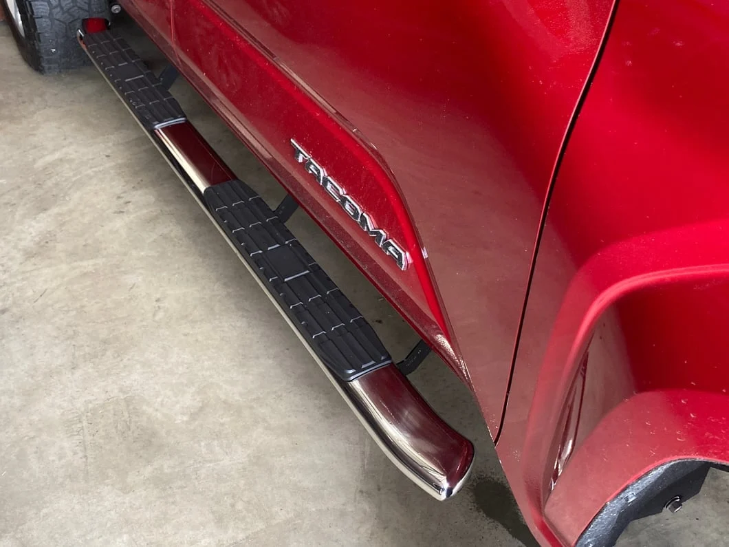 RedRock PNC Side Step Bars; Stainless Steel (24-25 Tacoma Double Cab) - Image 11
