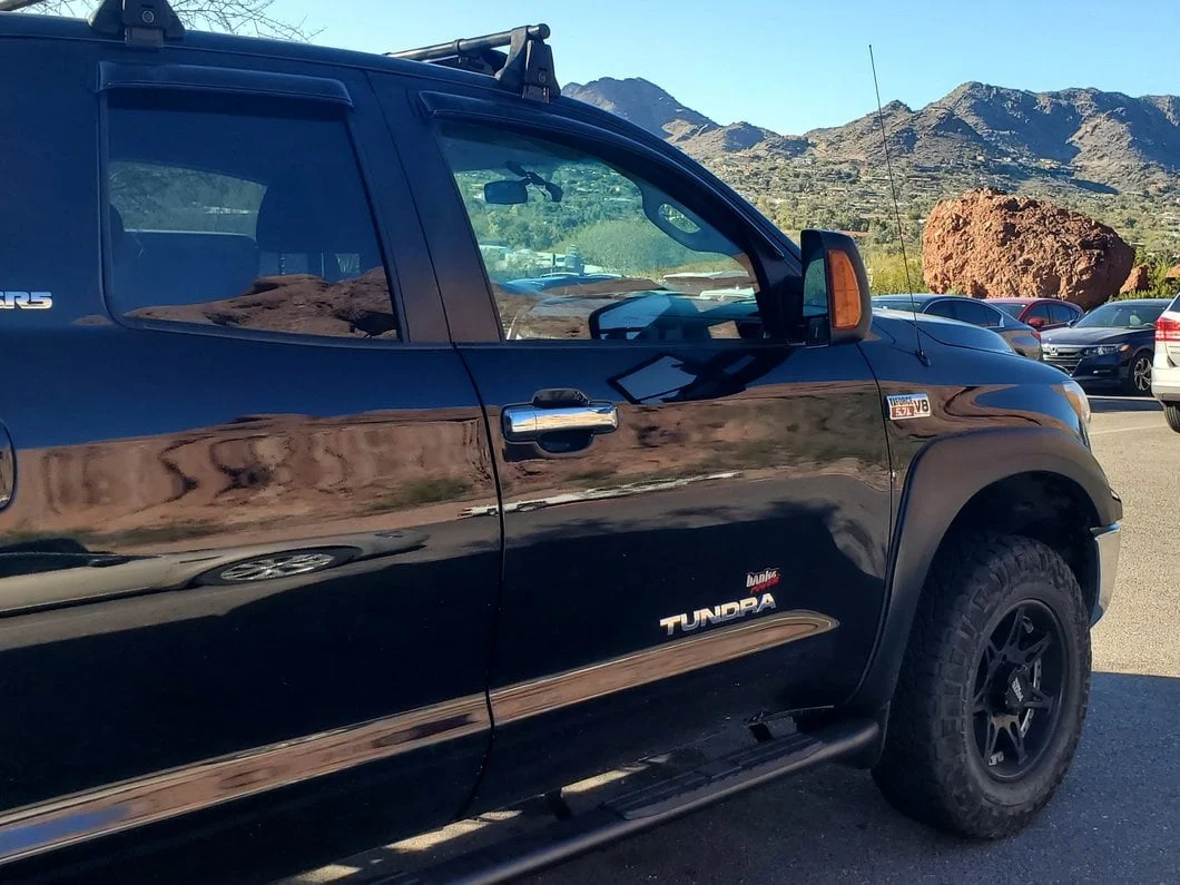RedRock PNC Side Step Bars; Textured Black (07-21 Tundra Double Cab) - Image 10