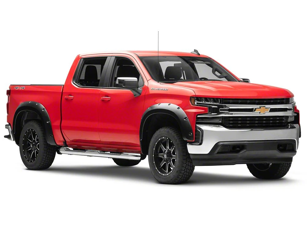 RedRock Pocket Style Fender Flares (19-21 Silverado 1500) - Image 4