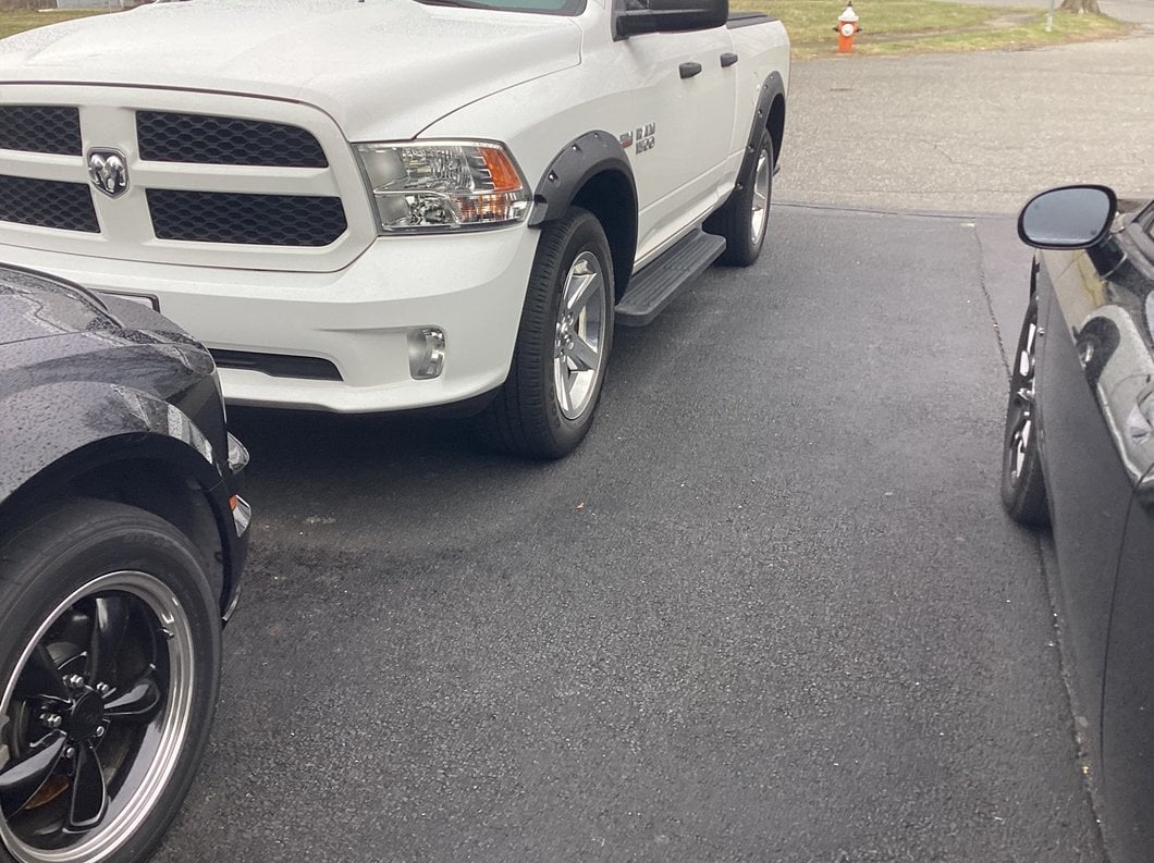 RedRock Pocket Style Fender Flares; Smooth Black (09-18 RAM 1500, Excluding Rebel) - Image 15