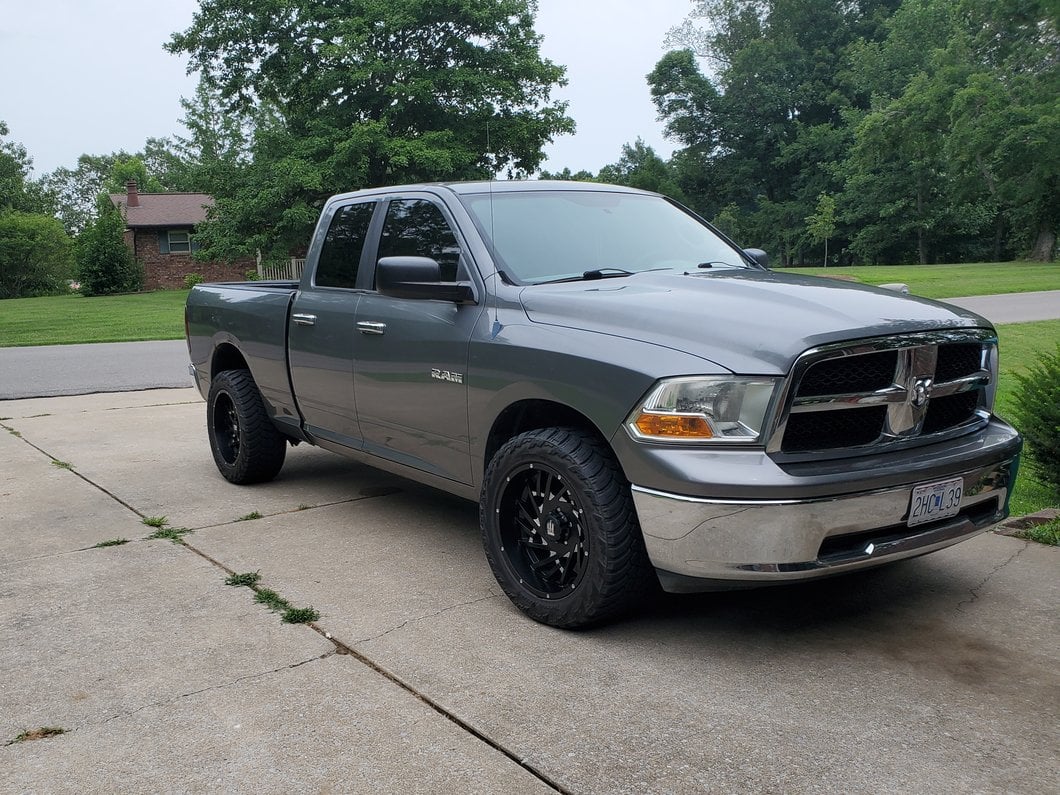 RedRock Pocket Style Fender Flares; Textured Black (09-18 RAM 1500, Excluding Rebel) - Image 16