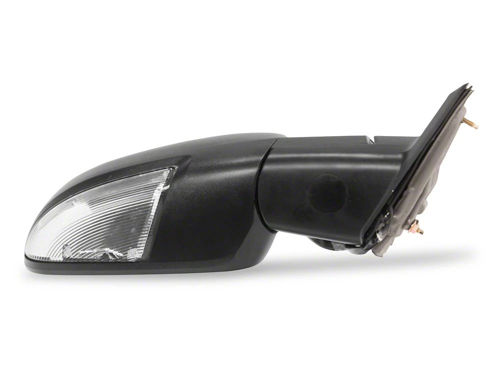 RedRock Powered Heated Manual Folding Mirror; Passenger Side; Black (13-18 RAM 1500) - Image 5