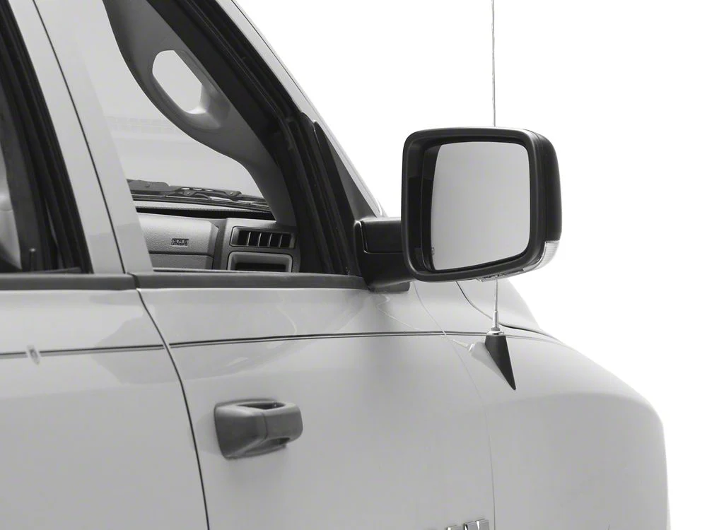 RedRock Powered Heated Manual Folding Mirror; Passenger Side; Black (13-18 RAM 1500) - Image 8