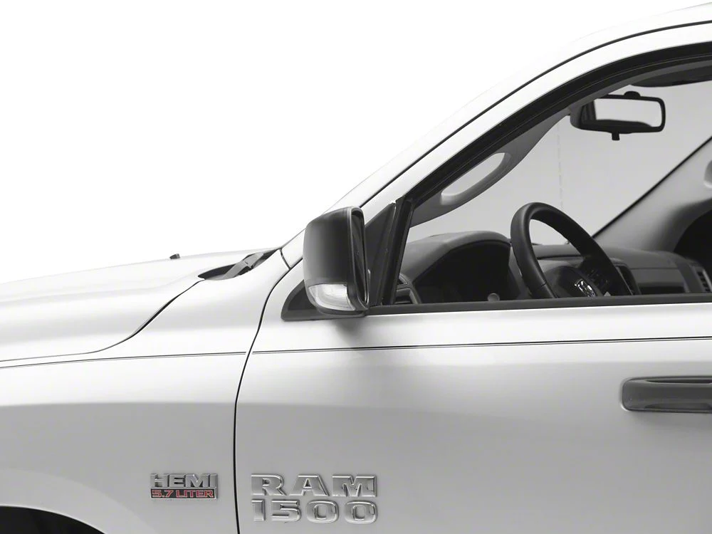 RedRock Powered Heated Mirror; Driver Side; Black (13-18 RAM 1500) - Image 7
