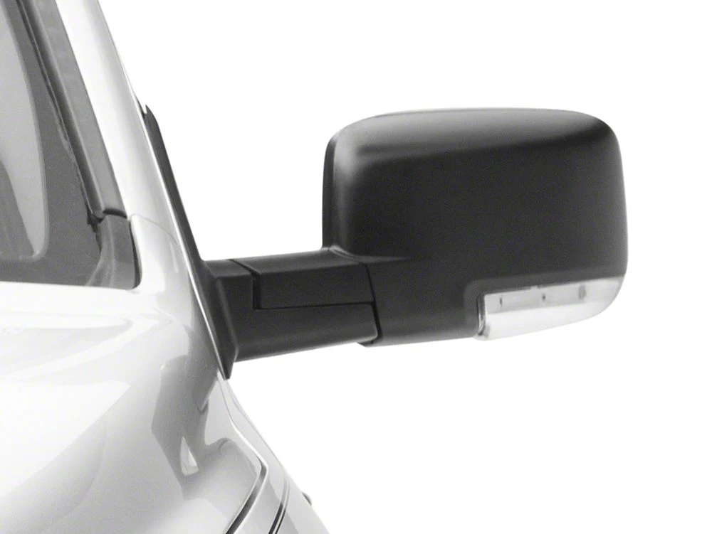 RedRock Powered Heated Mirror; Driver Side; Black (13-18 RAM 1500) - Image 9