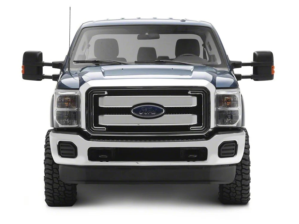 RedRock Powered Heated Towing Mirror with Amber LED Turn Signal; Black; Passenger Side (11-16 F-250 Super Duty) - Image 10