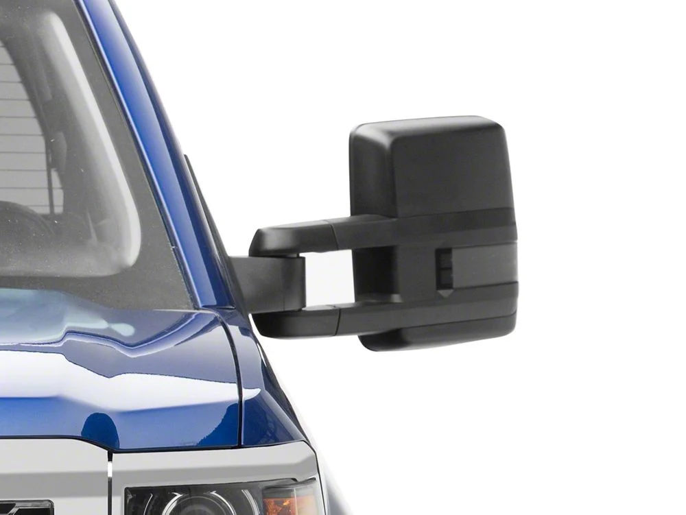 RedRock Powered Heated Towing Mirrors with Ambient Temp Sensor and Smoked LED Turn Signals; Black (14-16 Silverado 1500) - Image 12