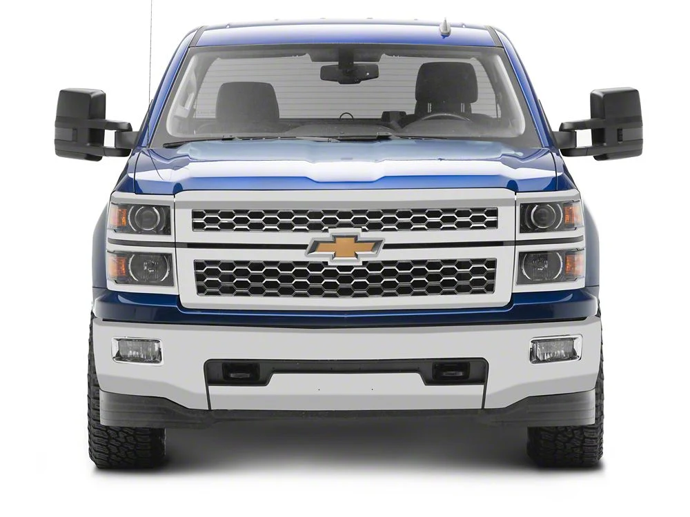 RedRock Powered Heated Towing Mirrors with Ambient Temp Sensor and Smoked LED Turn Signals; Black (14-16 Silverado 1500) - Image 13
