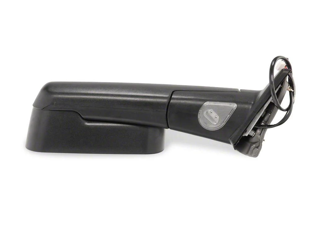 RedRock Powered Heated Towing Mirrors with Smoked Turn Signals; Black (09-18 RAM 1500) - Image 6