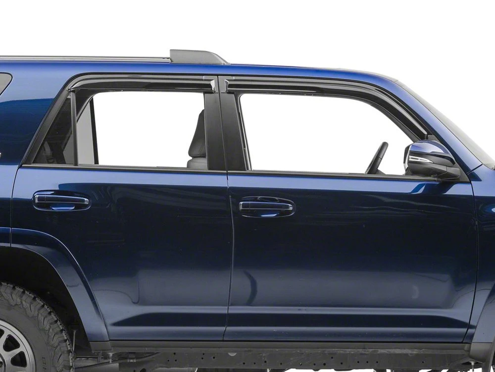 RedRock Rain Deflectors; Front and Rear (10-24 4Runner) - Image 4