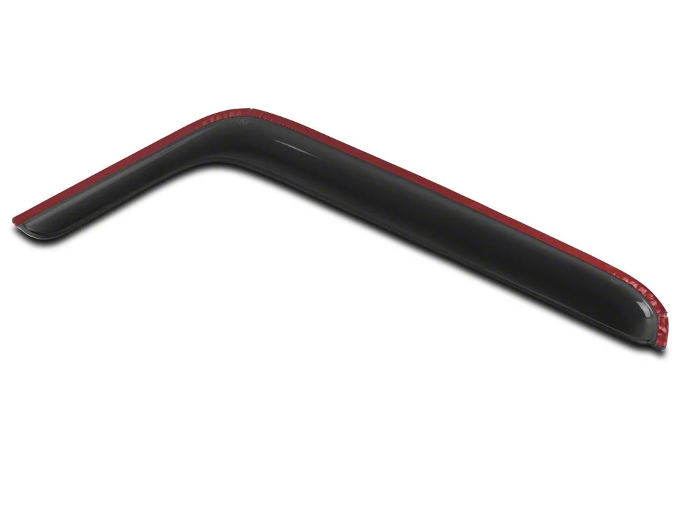 RedRock Rain Guards; Smoke (07-18 Jeep Wrangler JK 2-Door) - Image 7