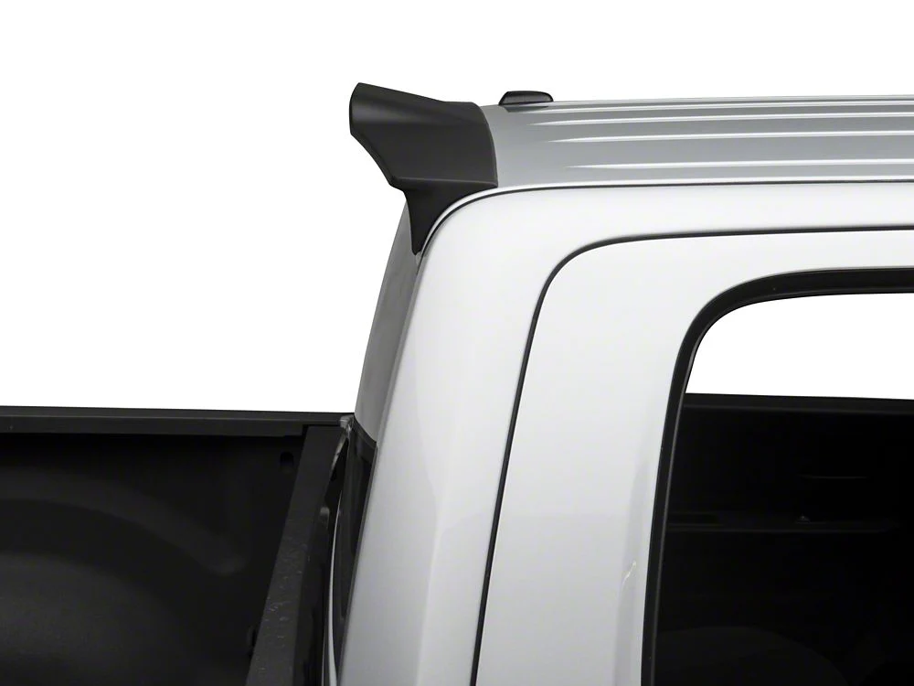 RedRock Rear Truck Cab Spoiler; Matte Black (09-18 RAM 1500) - Image 3