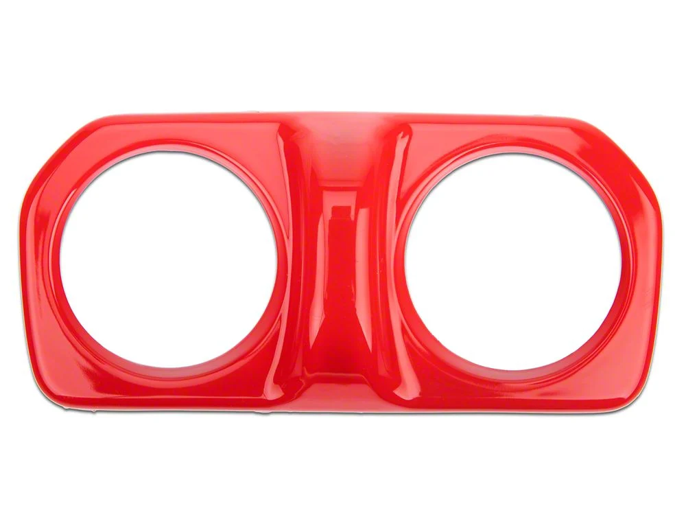 RedRock Rear Vent Outlet Trim; Red (20-25 Jeep Gladiator JT) - Image 3