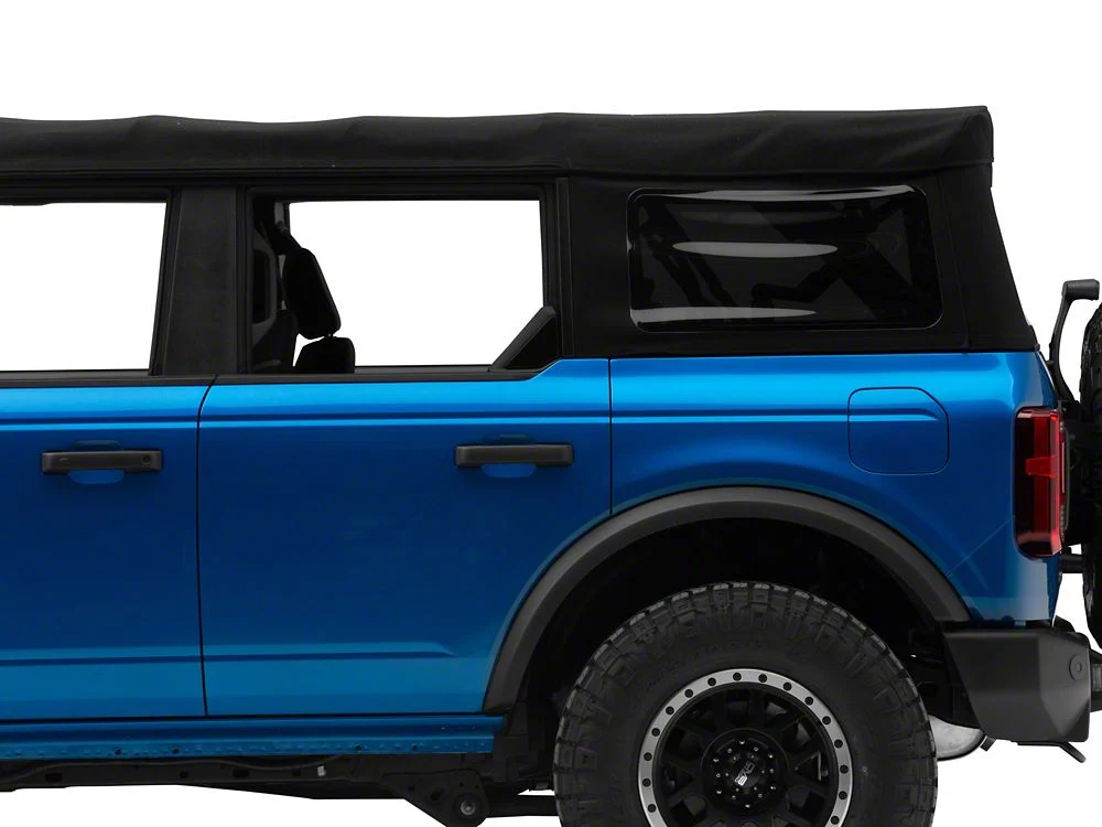RedRock Rear Window Trim; Black (21-25 Bronco) - Image 8