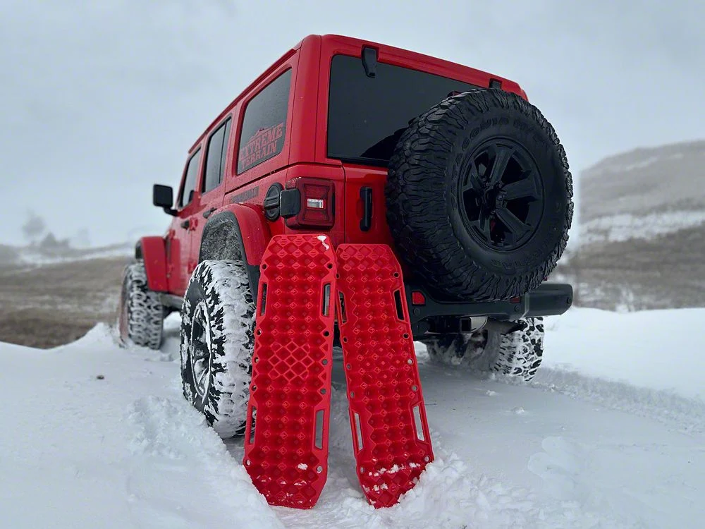 RedRock Recovery Traction Boards; Red - Image 6