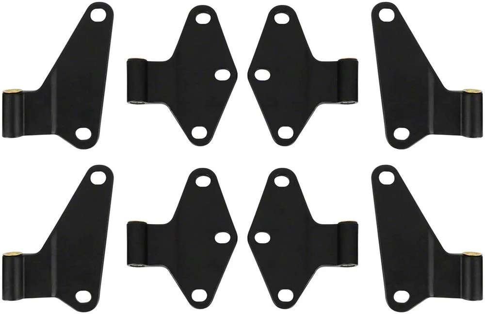 RedRock Replacement Body Side Door Hinges (07-18 Jeep Wrangler JK) - Image 10