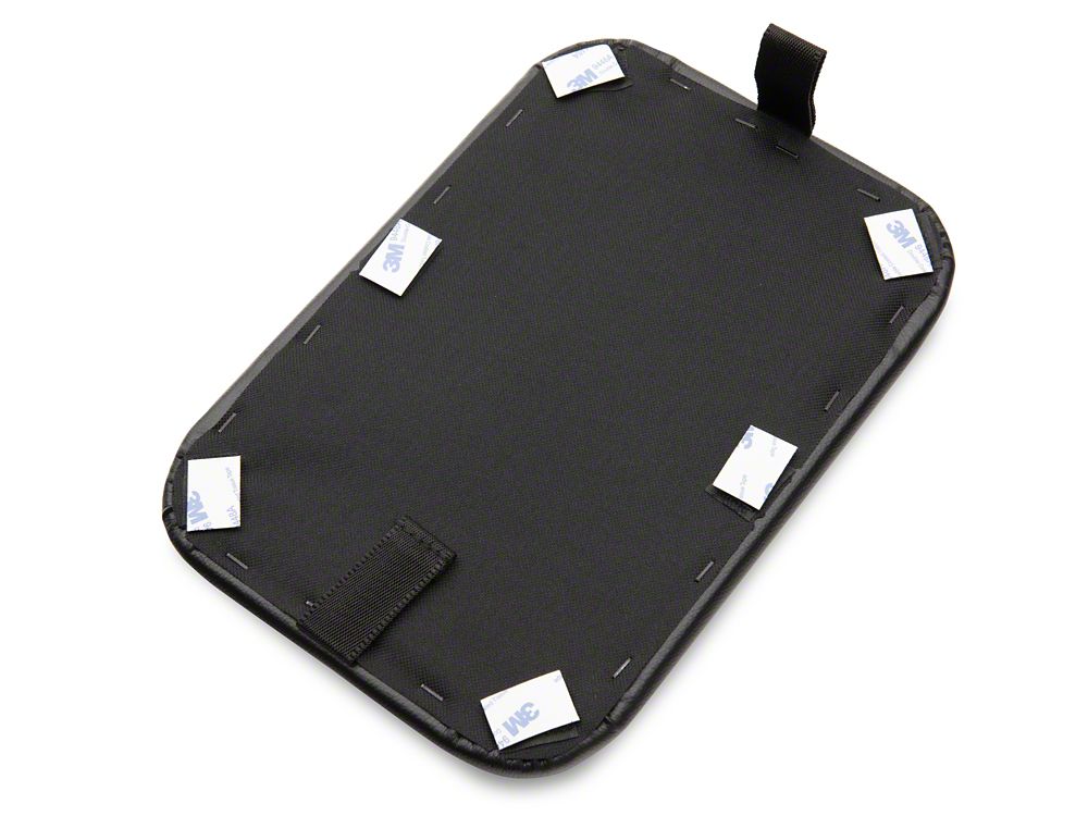 RedRock Replacement Center Console Arm Rest Pad; Black (07-14 Sierra 3500 HD) - Image 3