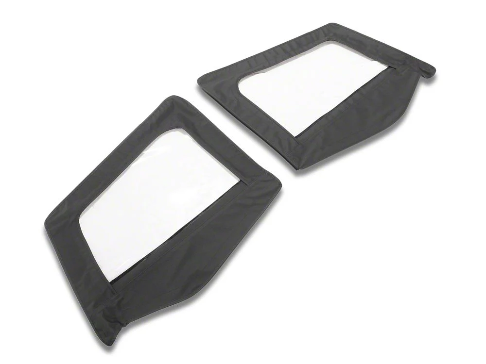 RedRock Replacement Door Skins; Black Denim (87-95 Jeep Wrangler YJ) - Image 2