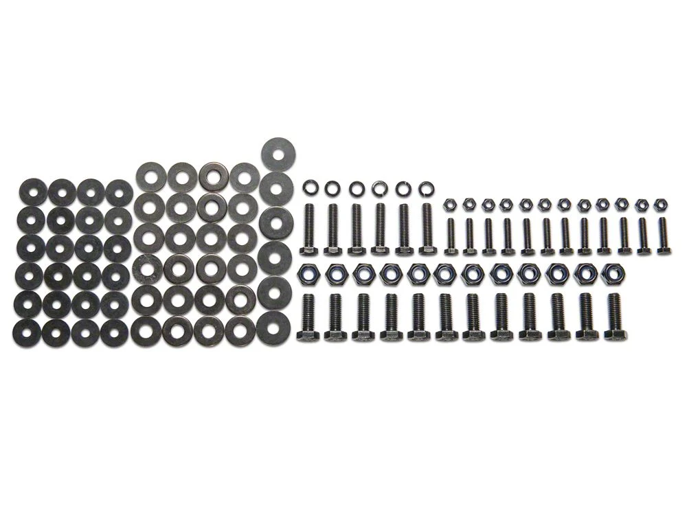 RedRock Replacement Drop Step Hardware Kit for J152421-JL Only (18-25 Jeep Wrangler JL 4-Door) - Image 3