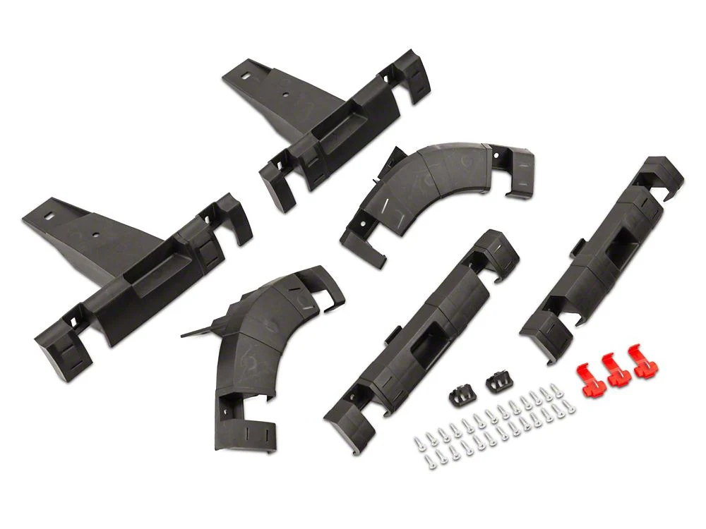 RedRock Replacement Grille Hardware Kit for R118080 Only (09-12 RAM 1500)