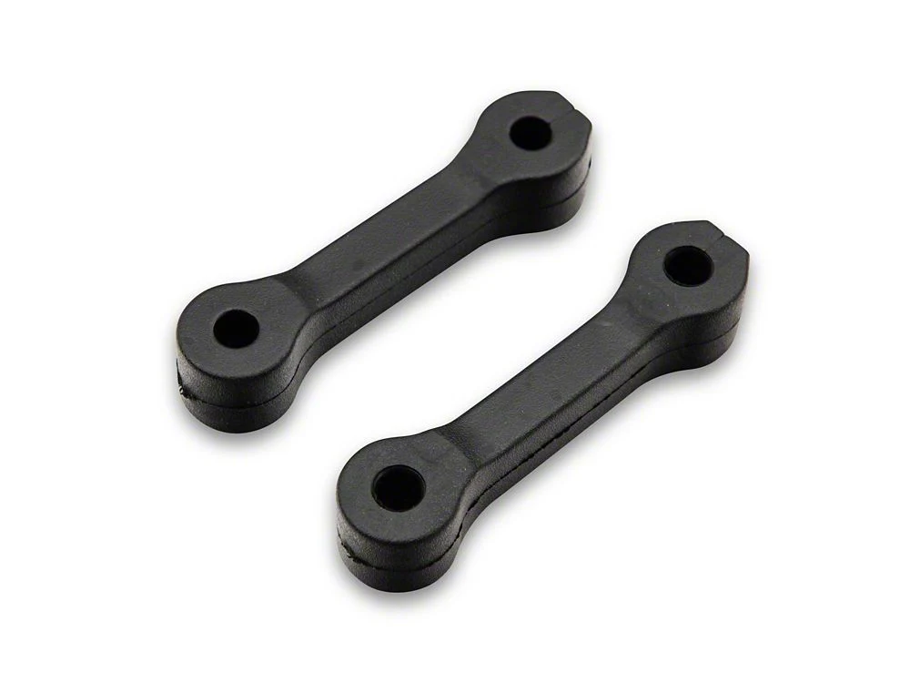 RedRock Replacement Hood Latch Straps; Black (07-18 Jeep Wrangler JK) - Image 4