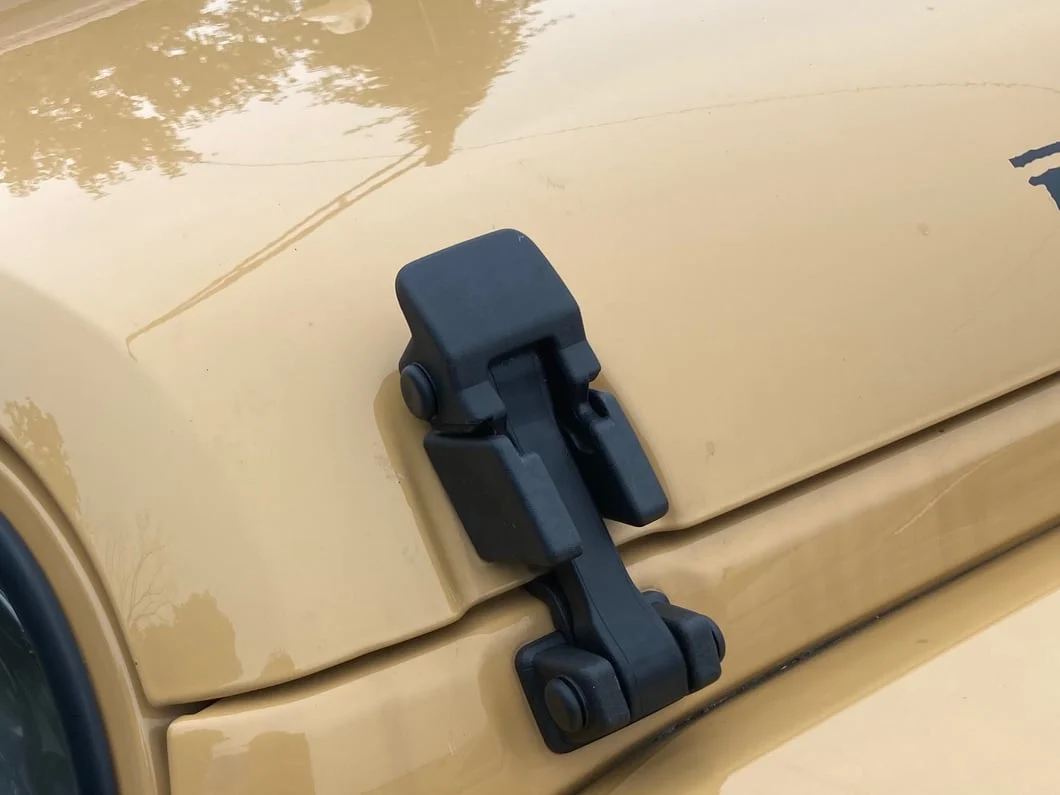 RedRock Replacement Hood Latch Straps; Black (07-18 Jeep Wrangler JK) - Image 9