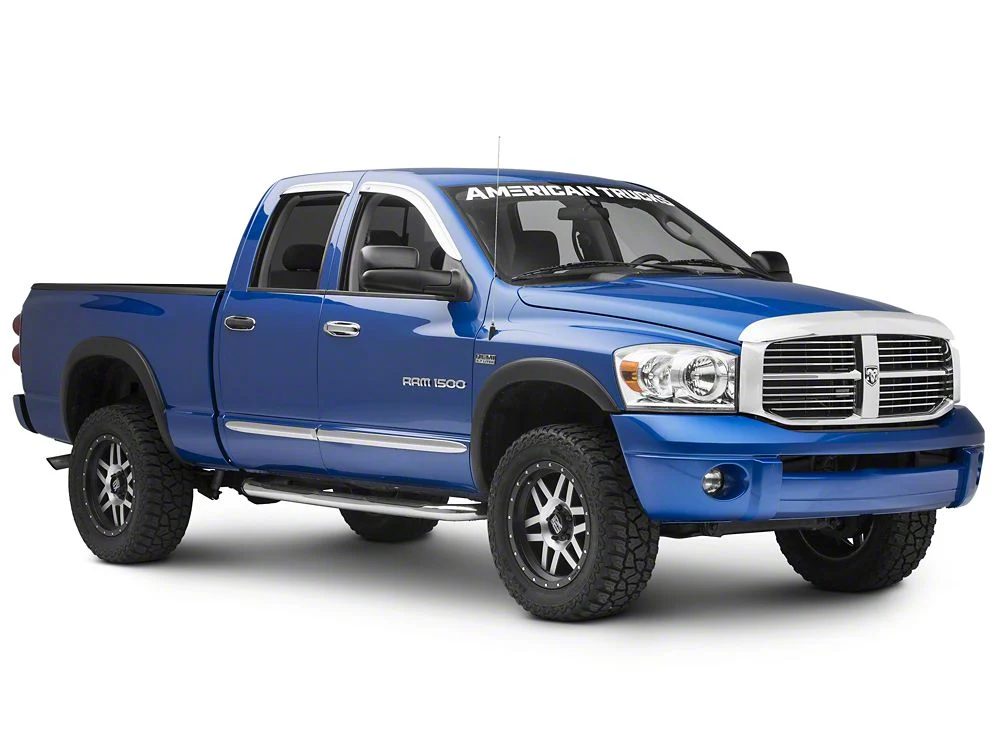 RedRock Replacement Insert for Factory Grille Housing; Chrome (06-08 RAM 1500) - Image 3