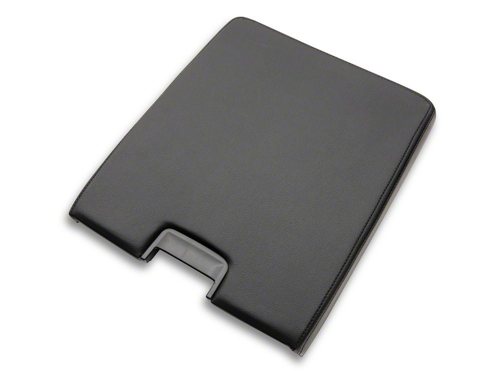 RedRock Replacement Leather Center Console Cover Only; Black (07-13 Silverado 1500) - Image 5