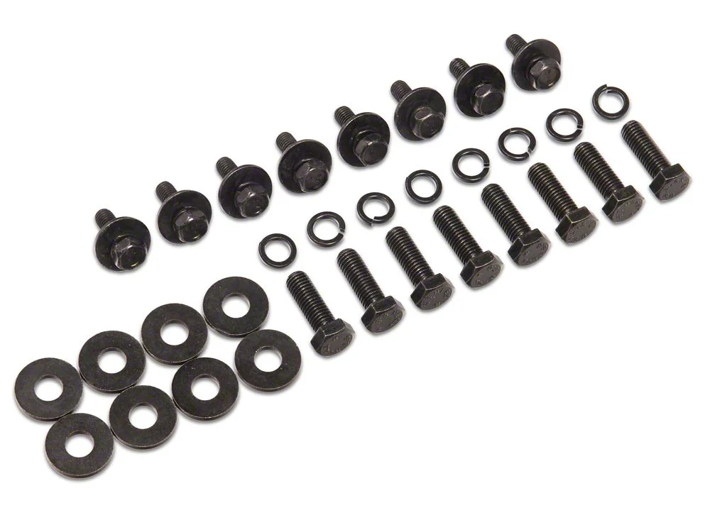 RedRock Replacement Side Step Bar Hardware Kit for FB12820 Only (21-25 Bronco 2-Door) - Image 2