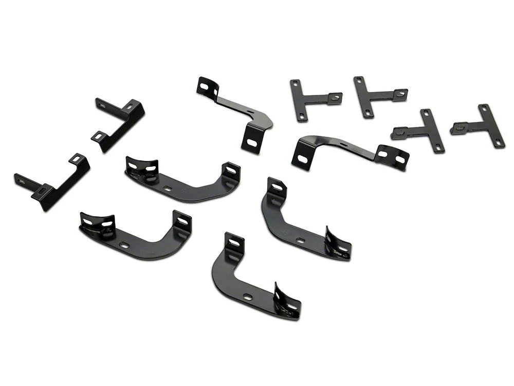 RedRock Replacement Side Step Bar Hardware Kit for J122295-JL Only (18-25 Jeep Wrangler JL 4-Door)
