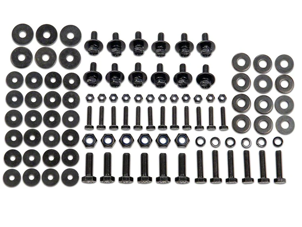 RedRock Replacement Side Step Bar Hardware Kit for JG2222 Only (20-25 Jeep Gladiator JT) - Image 3