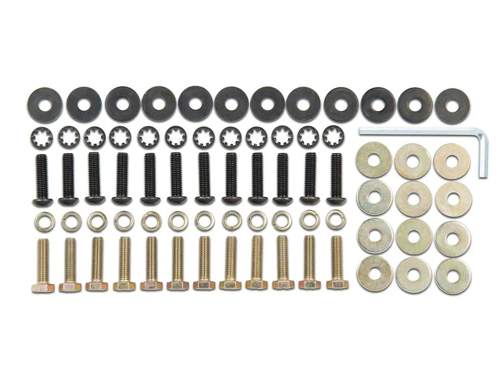 RedRock Replacement Side Step Bar Hardware Kit for TT1023 and TT1021 Only (05-23 Tacoma Double Cab) - Image 2