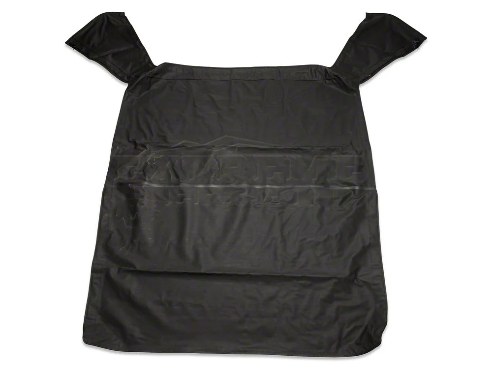 RedRock Replacement Soft Top with Tinted Windows and Upper Door Skins; Black Diamond (87-95 Jeep Wrangler YJ) - Image 13